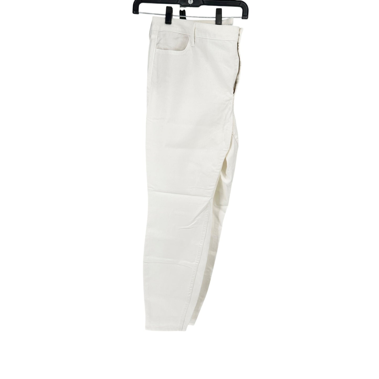Old Navy WOW Super Skinny Denim Pants Womens 22 White High-Rise Stretchy NWT