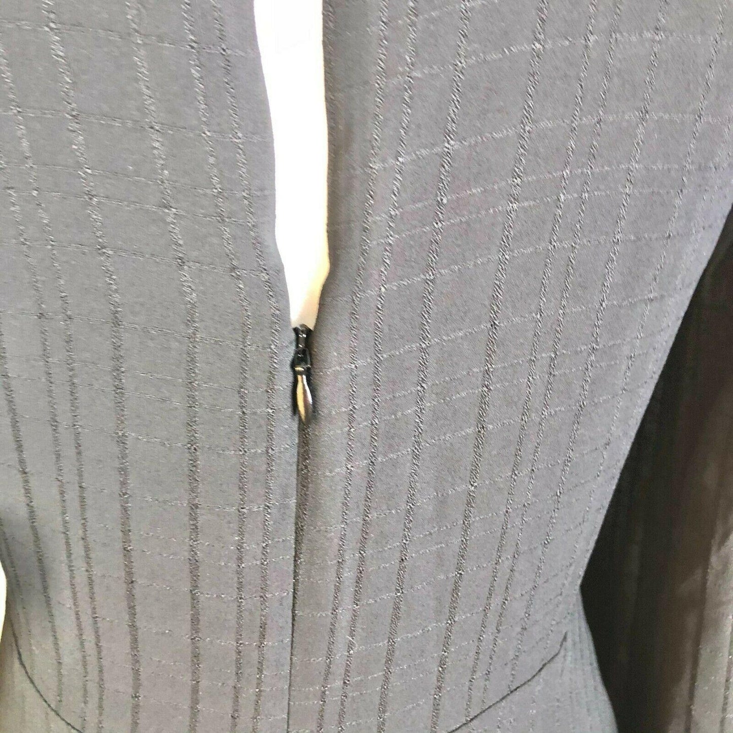 Express Small Long Sleeved Wrap Top Little Black Dress Flared Skirt EUC