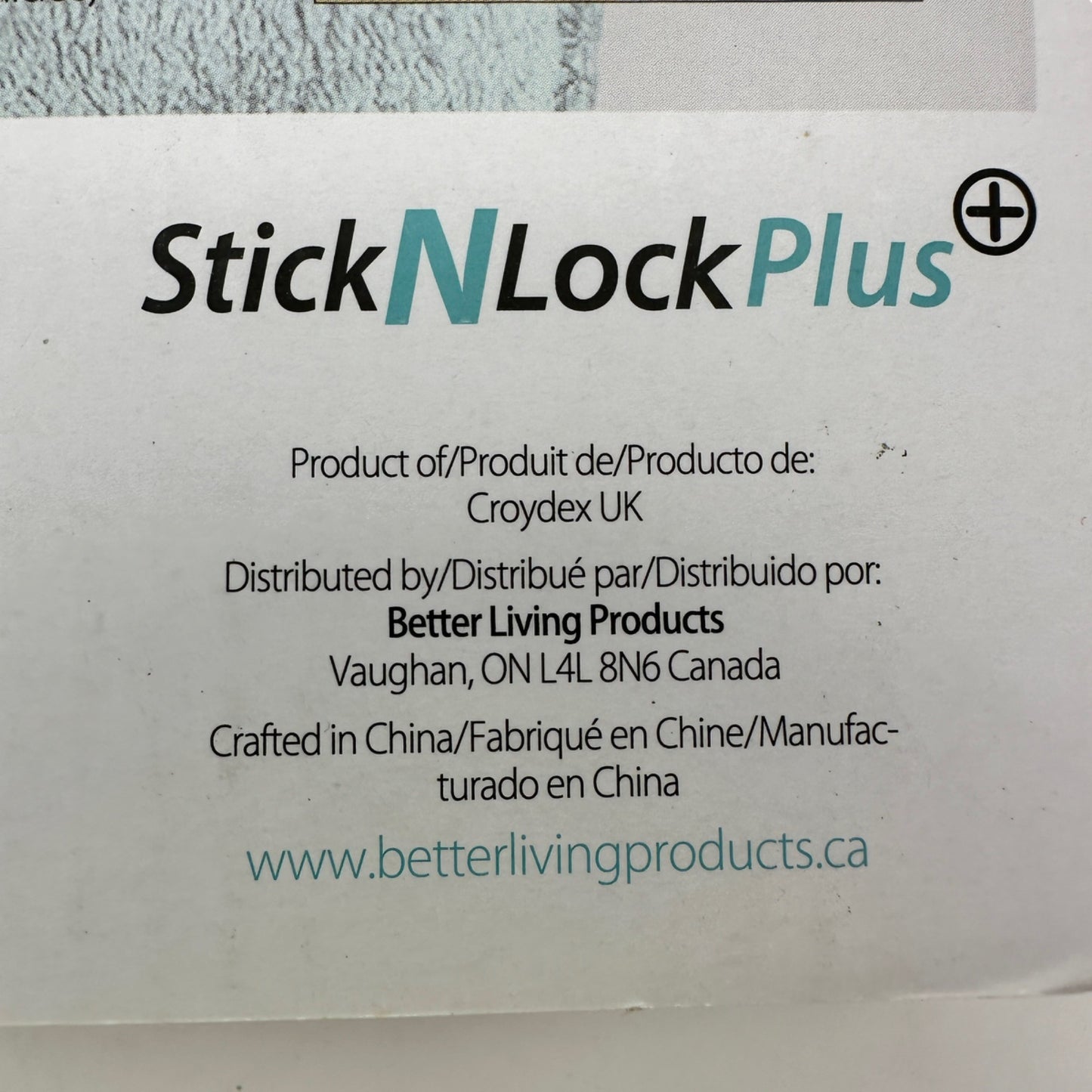 Better Living Kroma Toilet Roll or Towel Holder Stick N Lock Plus NIP