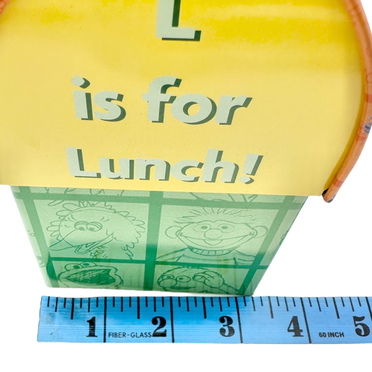 Sesame Street Collectible Tin Lunch Box L For Lunch Grover Elmo Cookie Monster