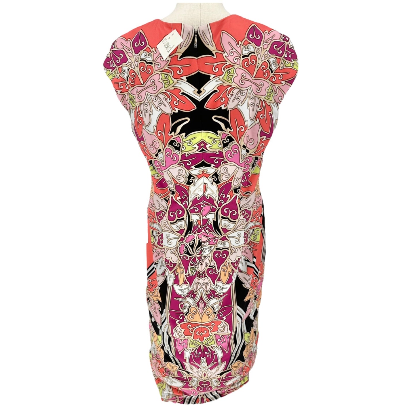 Etcetera Dress Womens 10 Abstract Multicolor Print Lined Sleeveless NWT