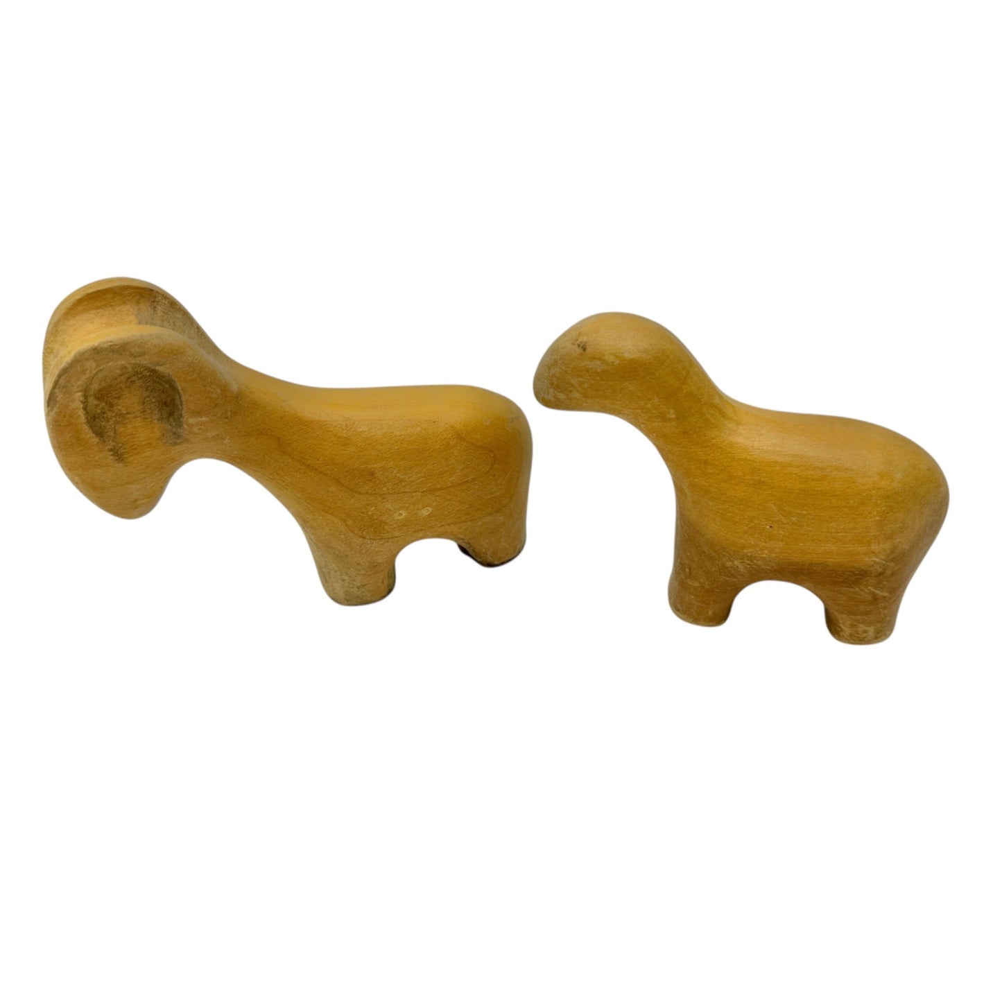 Antonio Vitali Vintage Creative Playthings 8 pcs Wood Farm Animals Playforms MCM