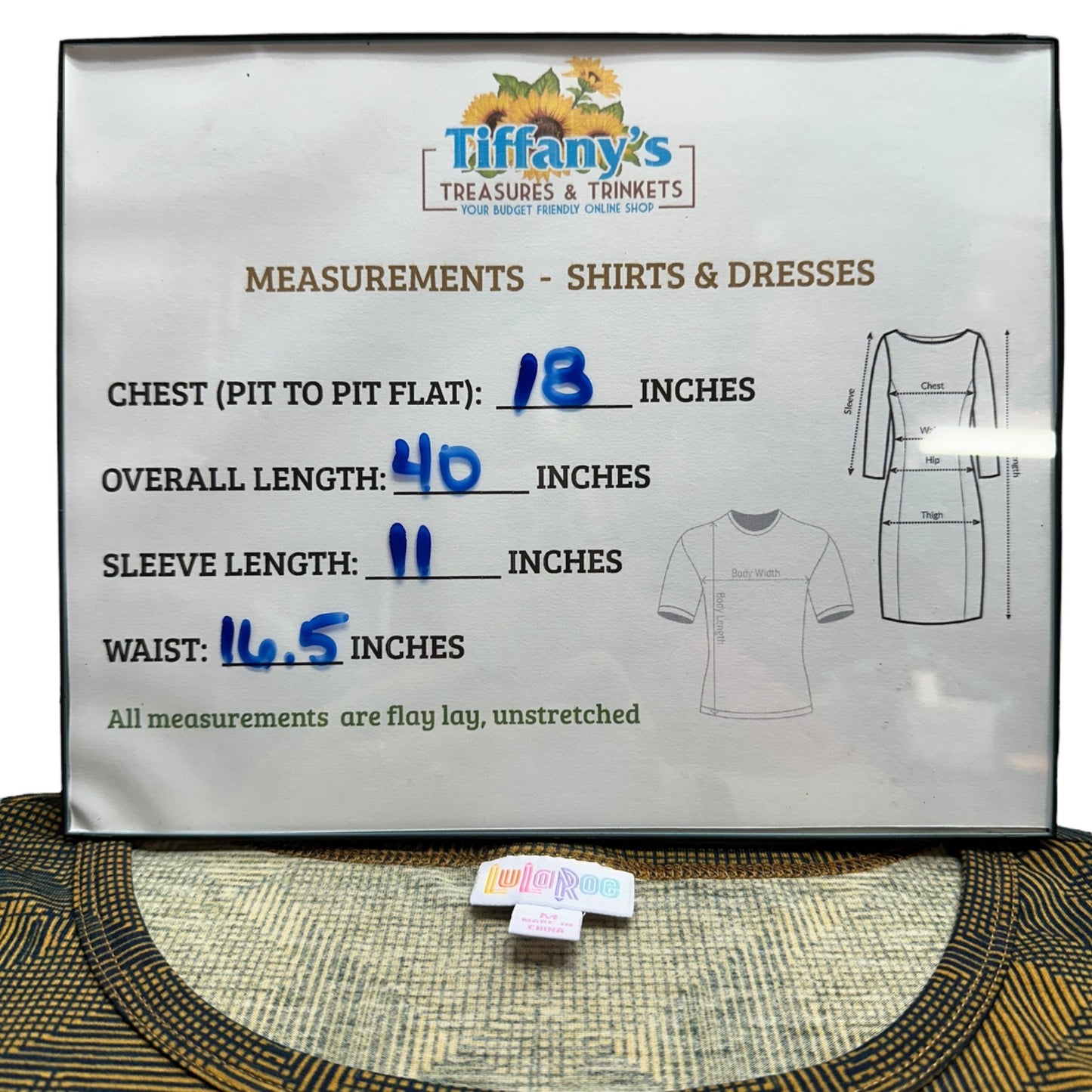 LuLaRoe Retired Julia Dress M Brown & Black Geometric Print SS Form Fitting NWT