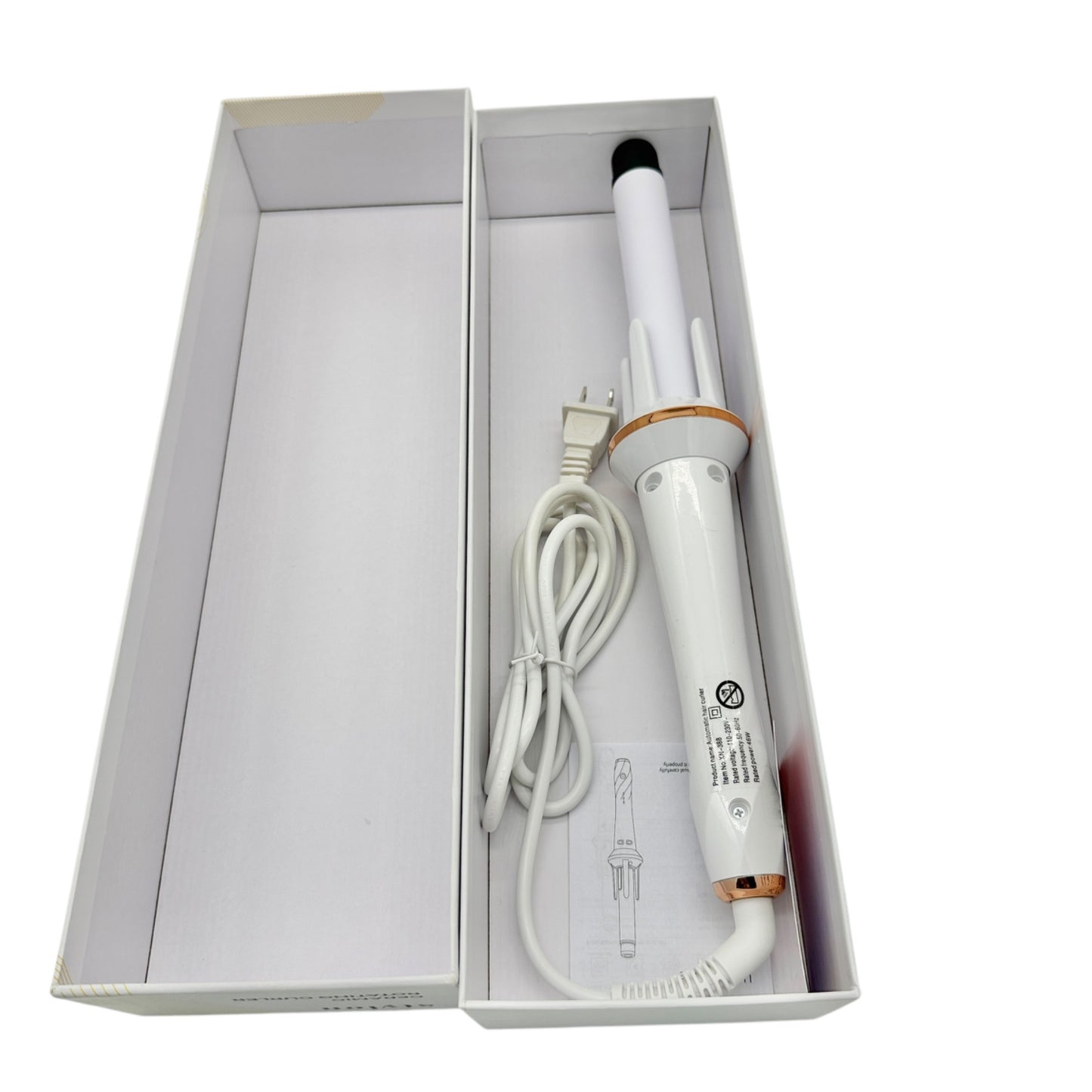 Stylon Ceramic Rotating Hair Curler Dual Button Control 3 Temperature Modes