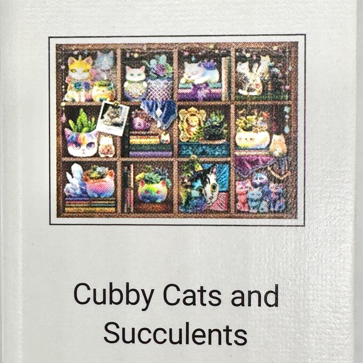 Ravensburger 500 Piece Puzzle Cubby Cats and Succulents Brigid Ashwood Design