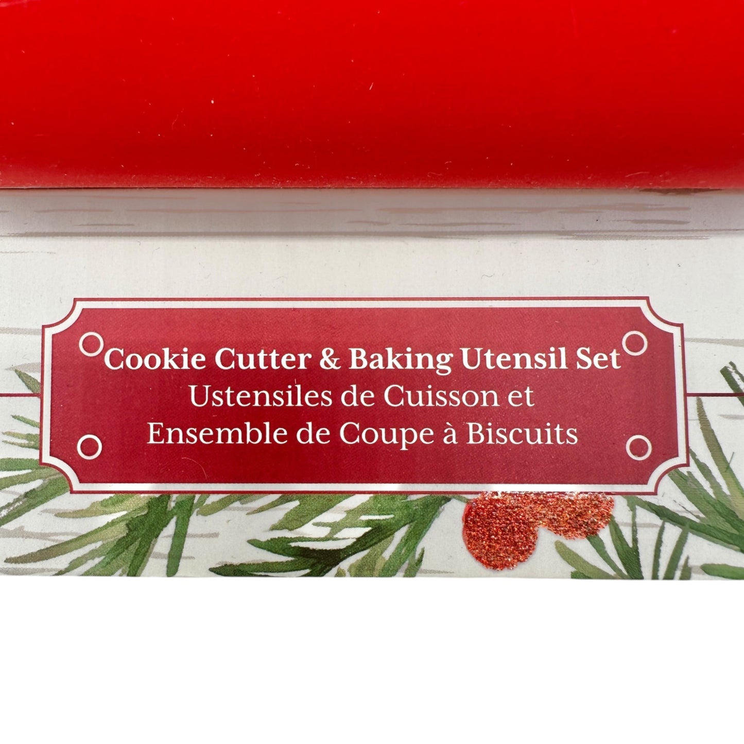 The Bakeshop Cookie Cutter Baking Utensil Set Christmas Cutters Spoon Roller