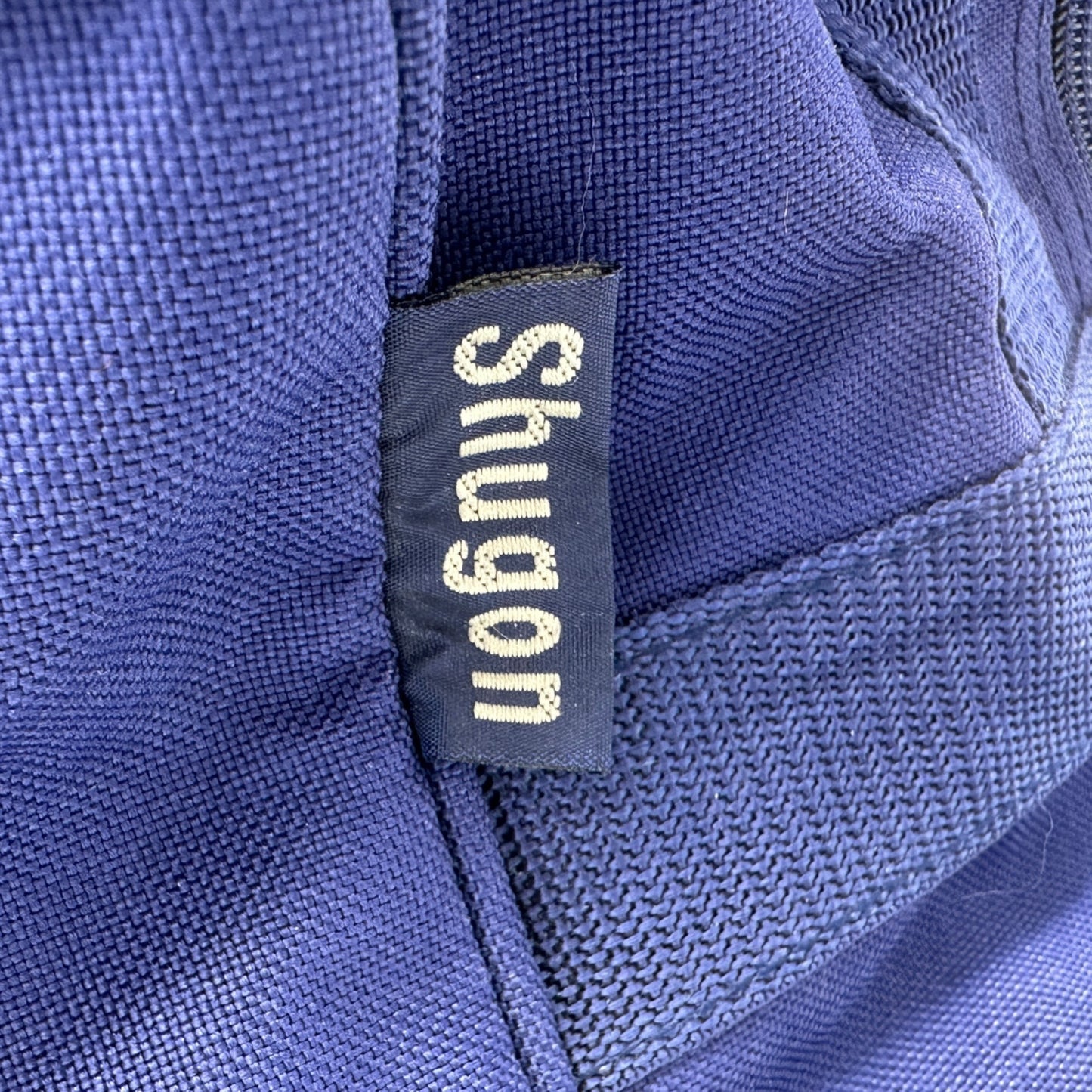 Shugon Blue Travel Duffel Bag Detachable Strap Multiple Compartments 19x11x9