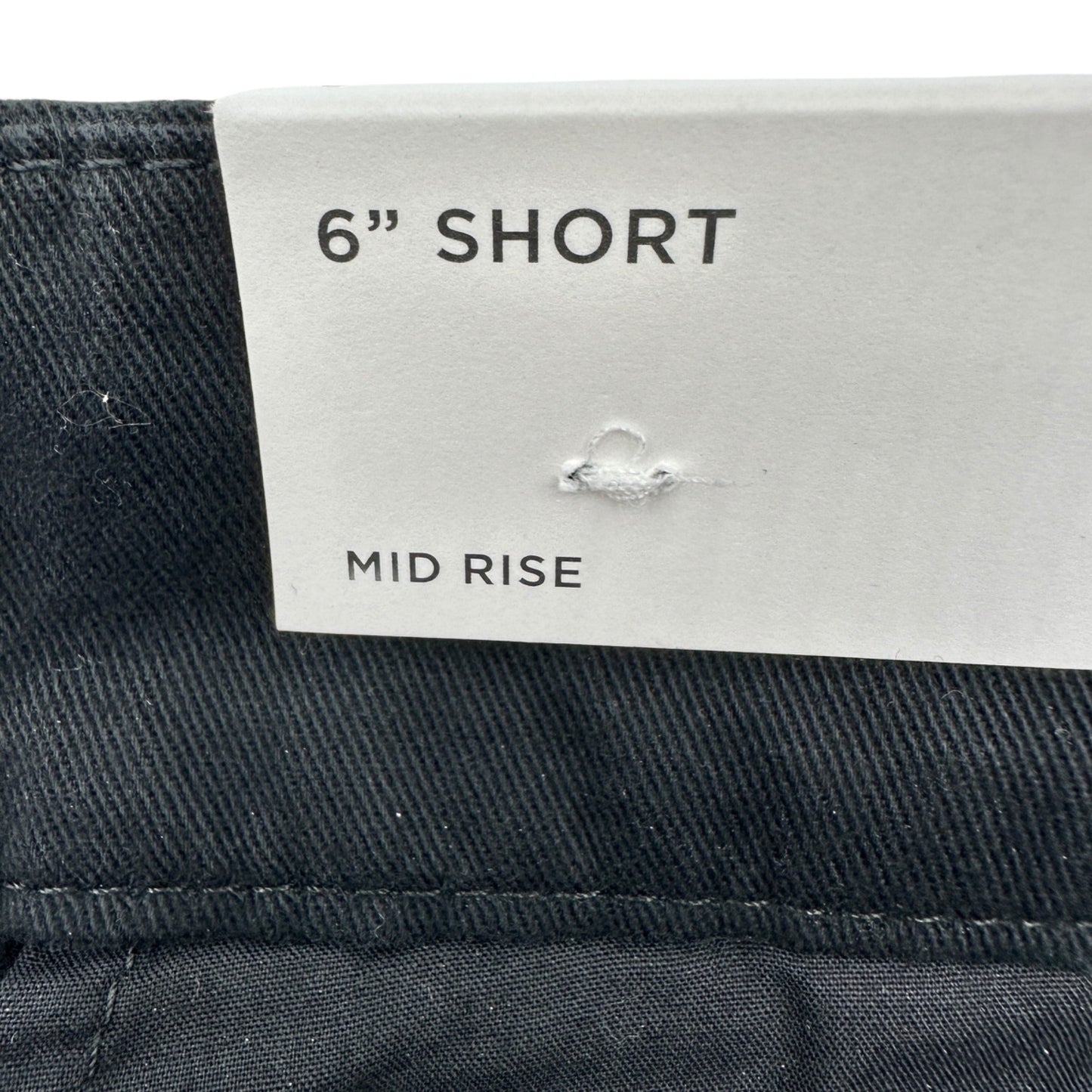 Loft Outlet 6 inch Shorts Womens Size 0 Black Cotton Blend NEW