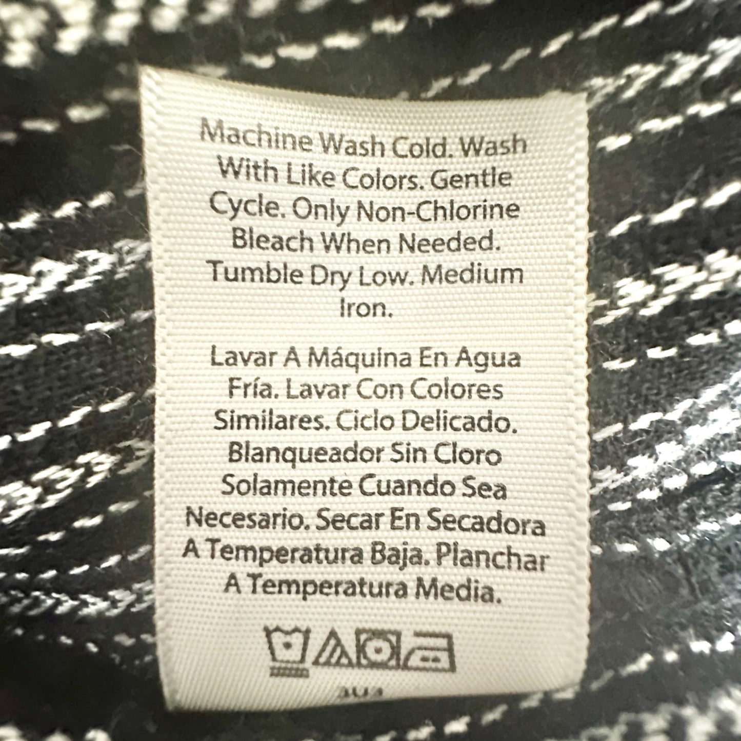 Time And Tru Linen Pants Womens XXXL 22 Black White Striped Wide Leg Relaxed Fit