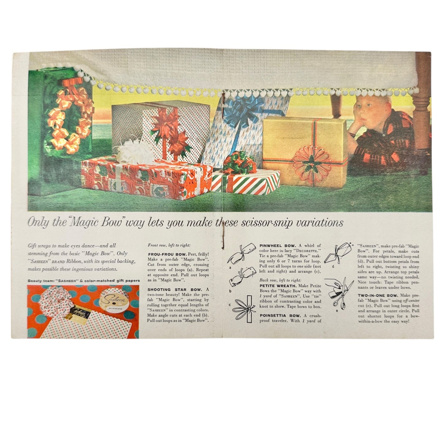 Vintage 1959 "Christmas Magic" McCalls & American Home Magazine Gift Guide
