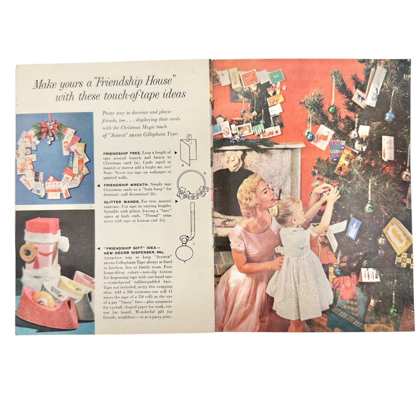 Vintage 1959 "Christmas Magic" McCalls & American Home Magazine Gift Guide