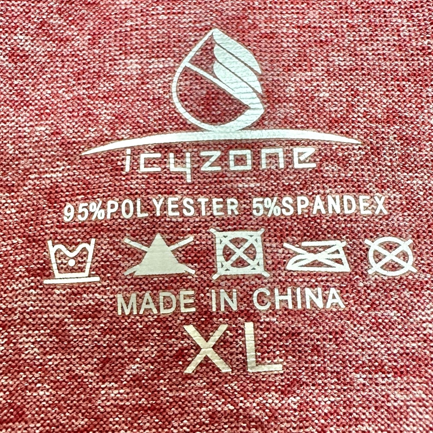 Icyzone Set Of 3 Racerback Tank Tops Womens XL Red Green Gray Athletic Wear