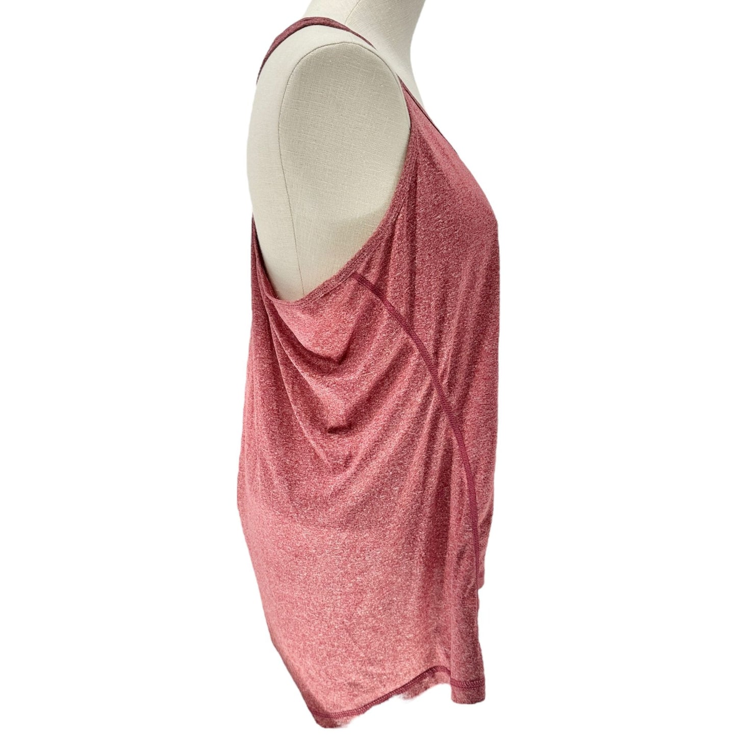Icyzone Set Of 3 Racerback Tank Tops Womens XL Red Green Gray Athletic Wear