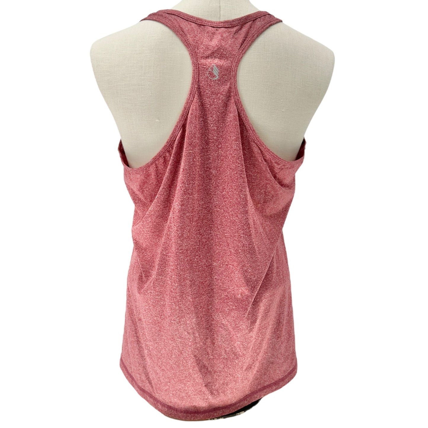 Icyzone Set Of 3 Racerback Tank Tops Womens XL Red Green Gray Athletic Wear