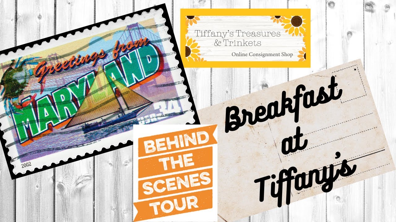 Load video: Welcome to Breakfast at Tiffany&#39;s! As I promised last week, this week I take you on a tour behind the scenes at &quot;Tiffany in the Basement&quot; to show you how I store listed items, packing materials and all my unlisted items. Check it out and let me know what you think!
