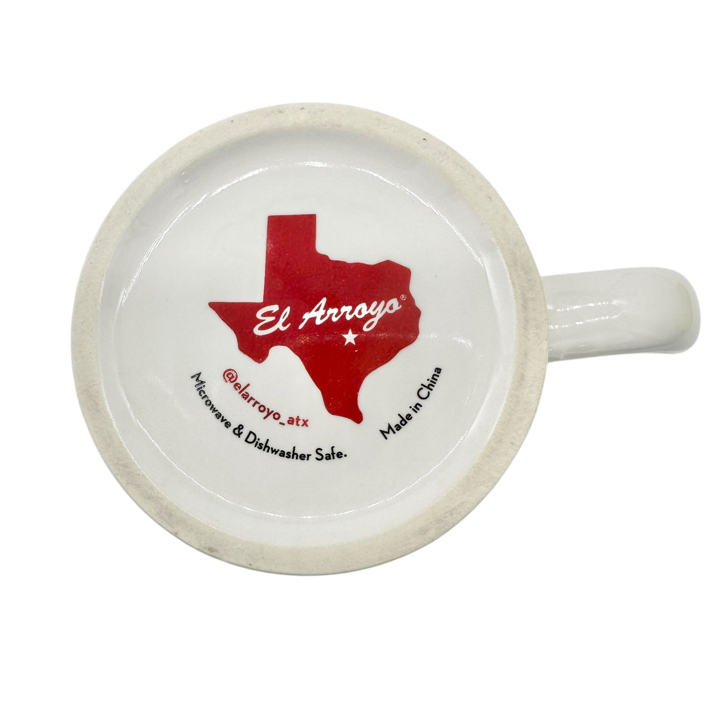 El Arroyo 16 Oz Ceramic Mug I Wish More People Were Fluent In Silence Text NIB