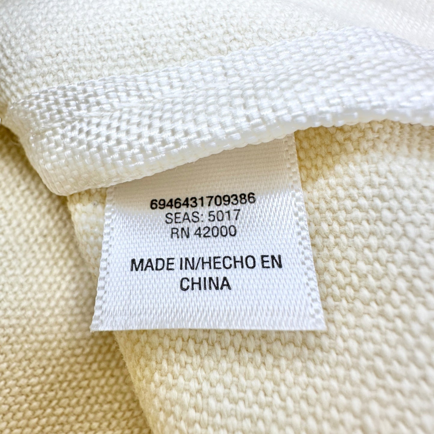 Eiffel Tower Paris Canvas Tote Bag Plus 17” Plastic Eiffel Tower Container White