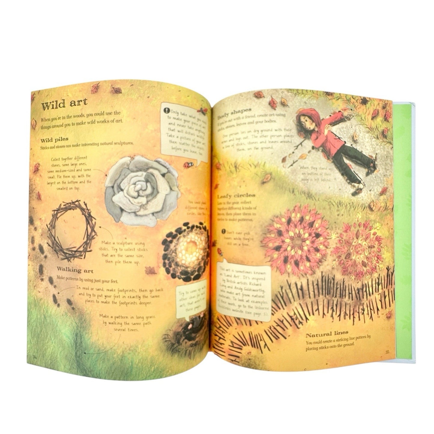 The Usborne Outdoor Book (2017, Hardcover) Fun Outdoor Activities for Kids