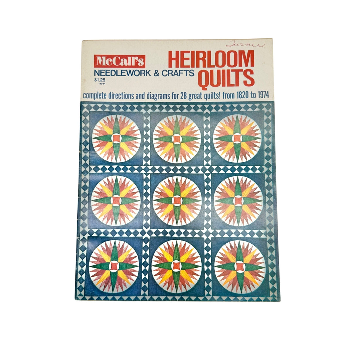 Vtg Lot of 4 Quilt Pattern Sewing 1970s Magazines McCalls Ladys Circle and More