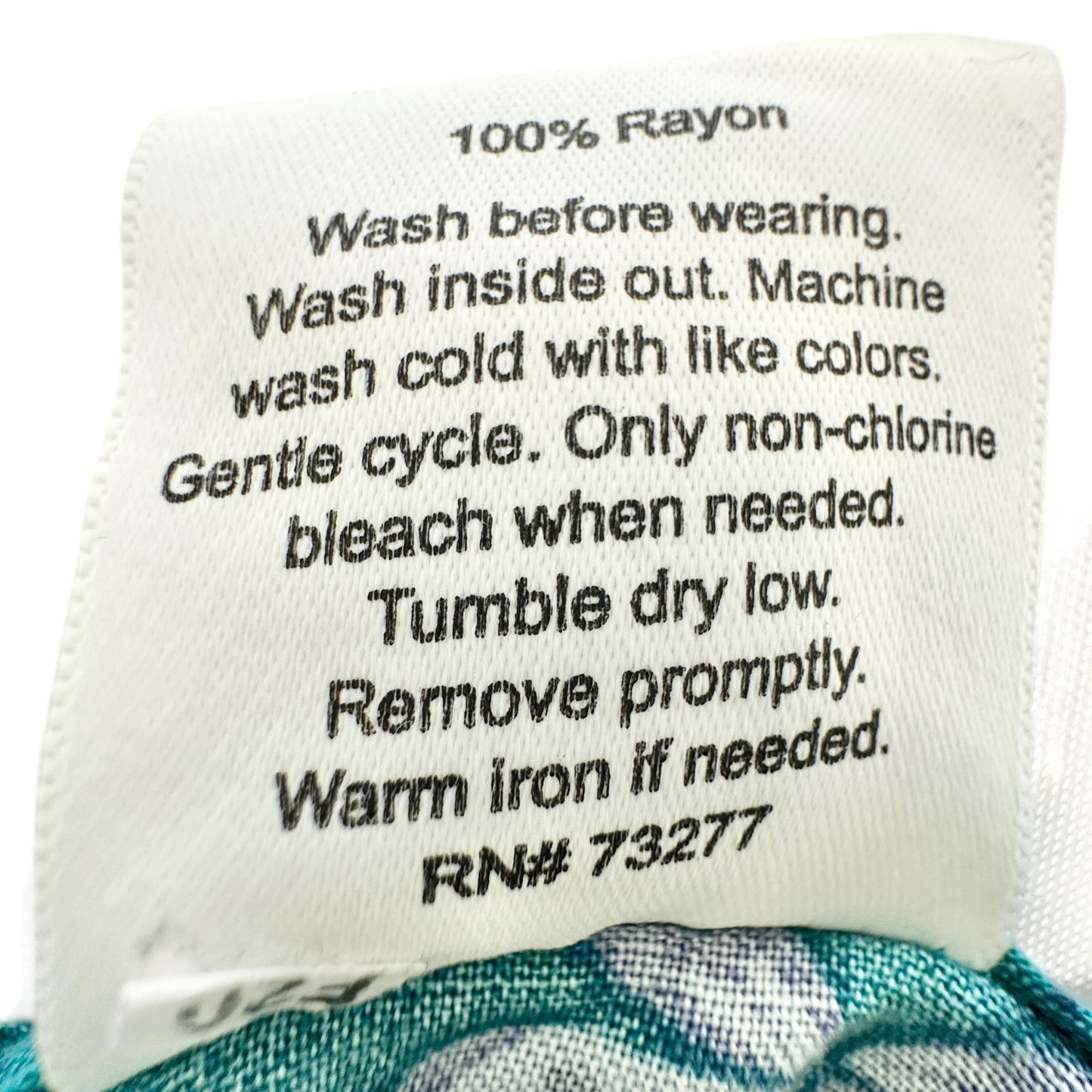 Jumping Beans Dress Girls 4T Long Sleeves Floral Butterfly Rayon Turquoise Color