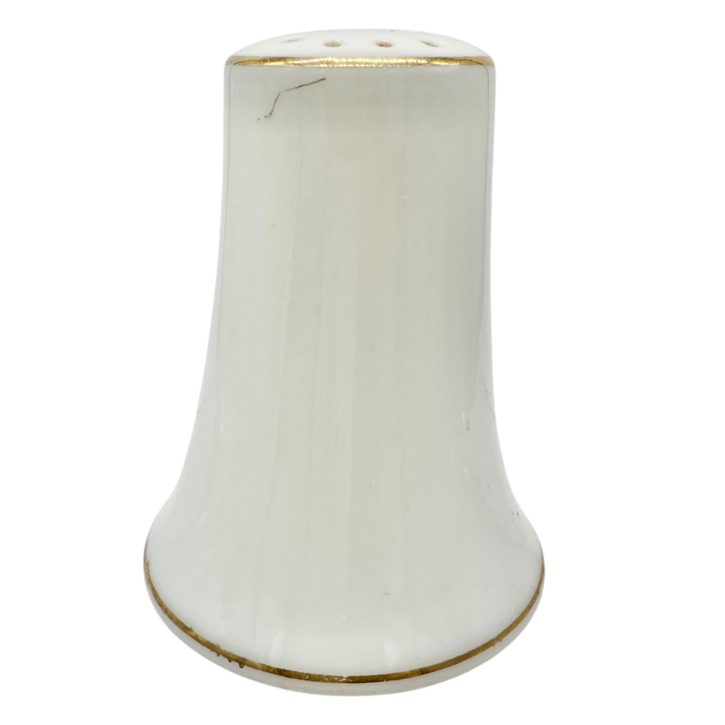 Vintage Kaysons Fine China Pepper Shaker Lily Of The Valley Design Gold Trim