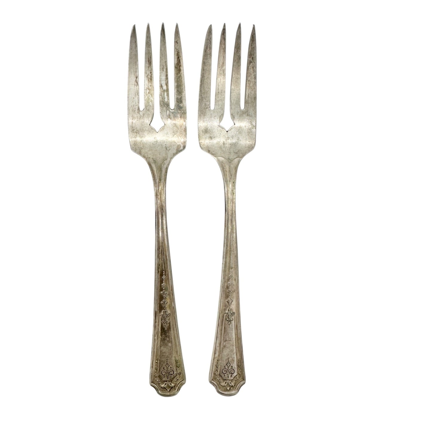 Various Vintage Spoon and Fork Collection WM Rogers R Wallace and More