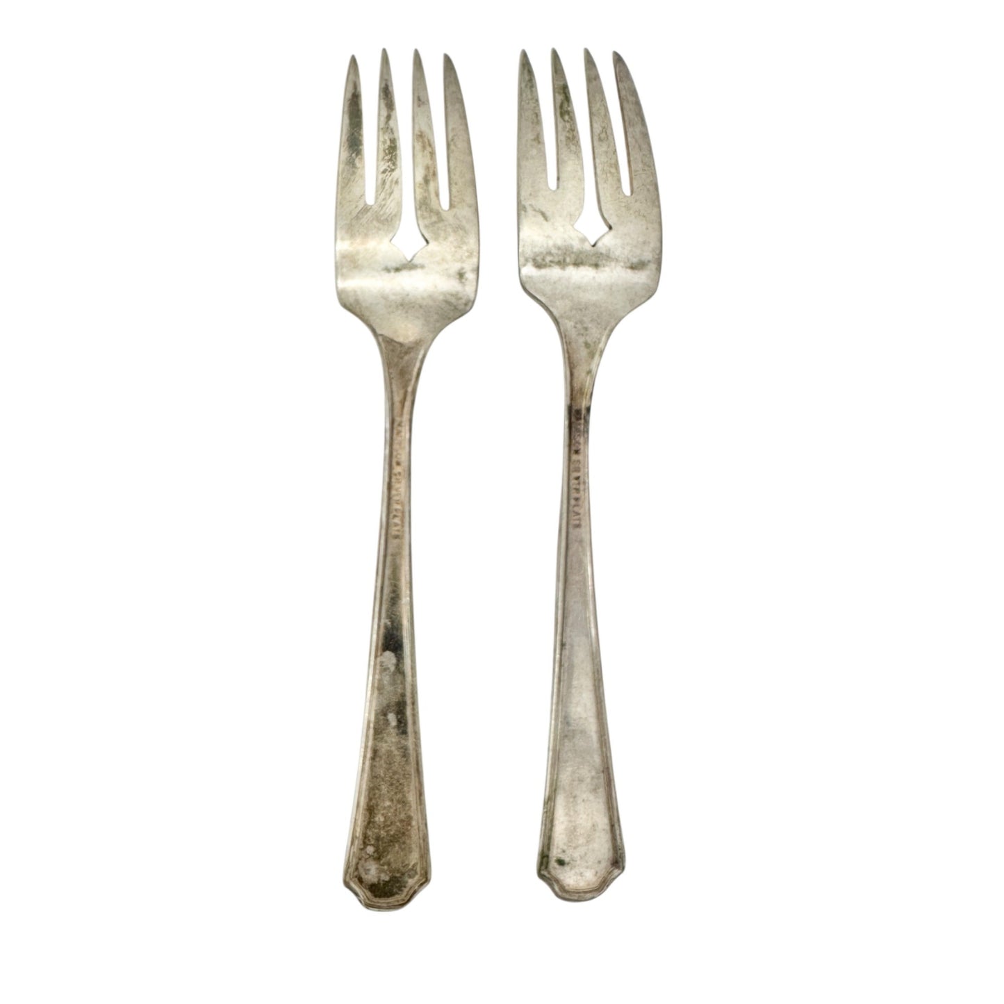 Various Vintage Spoon and Fork Collection WM Rogers R Wallace and More
