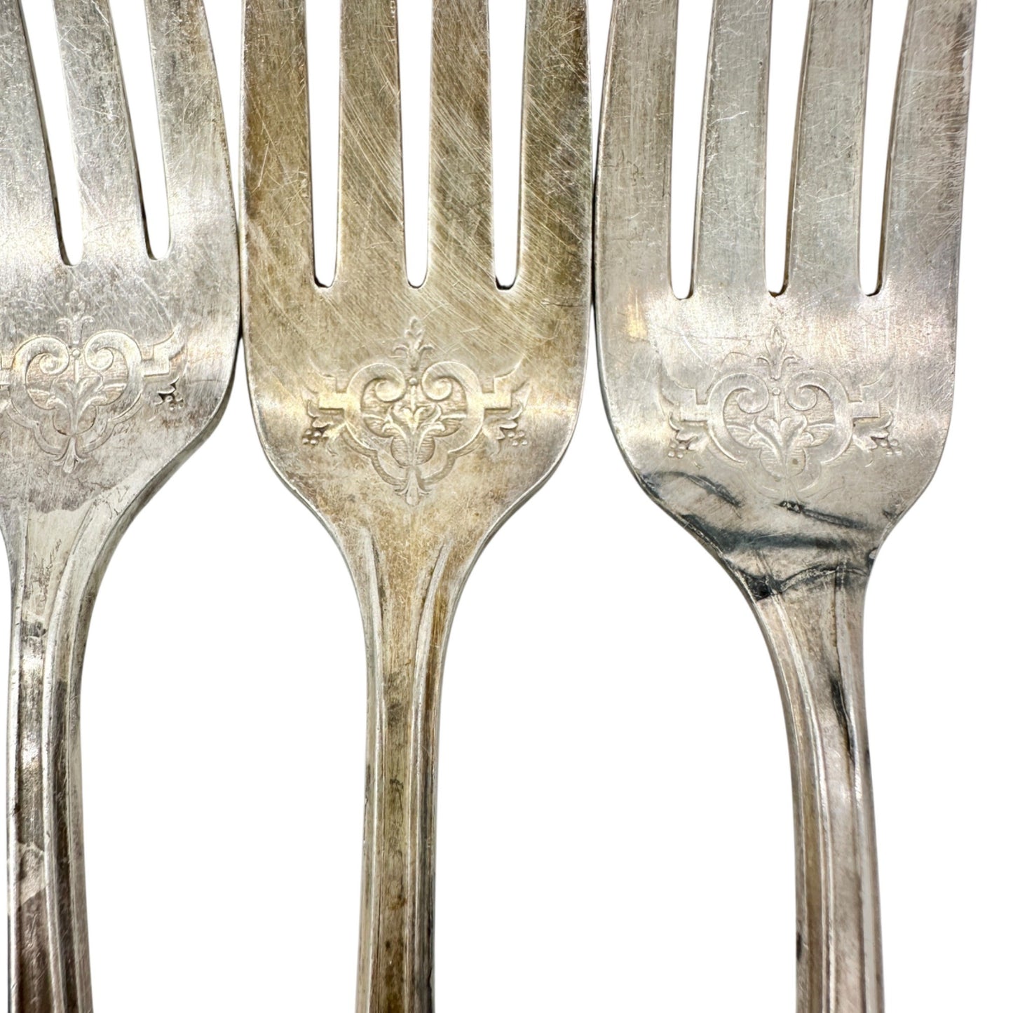 Various Vintage Spoon and Fork Collection WM Rogers R Wallace and More