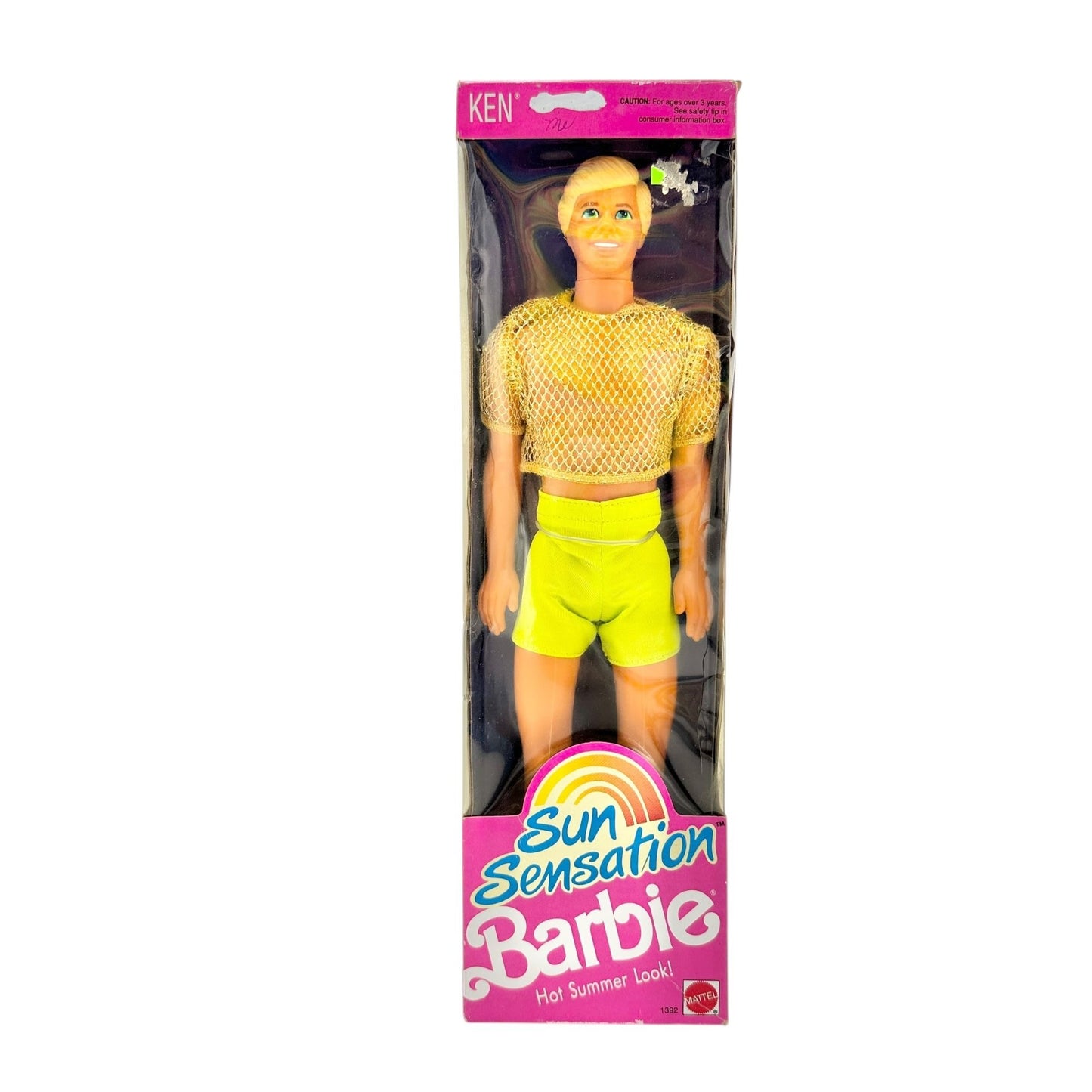 Sun Sensation Barbie Ken Doll 1991 Mattel In Original Unopened Box