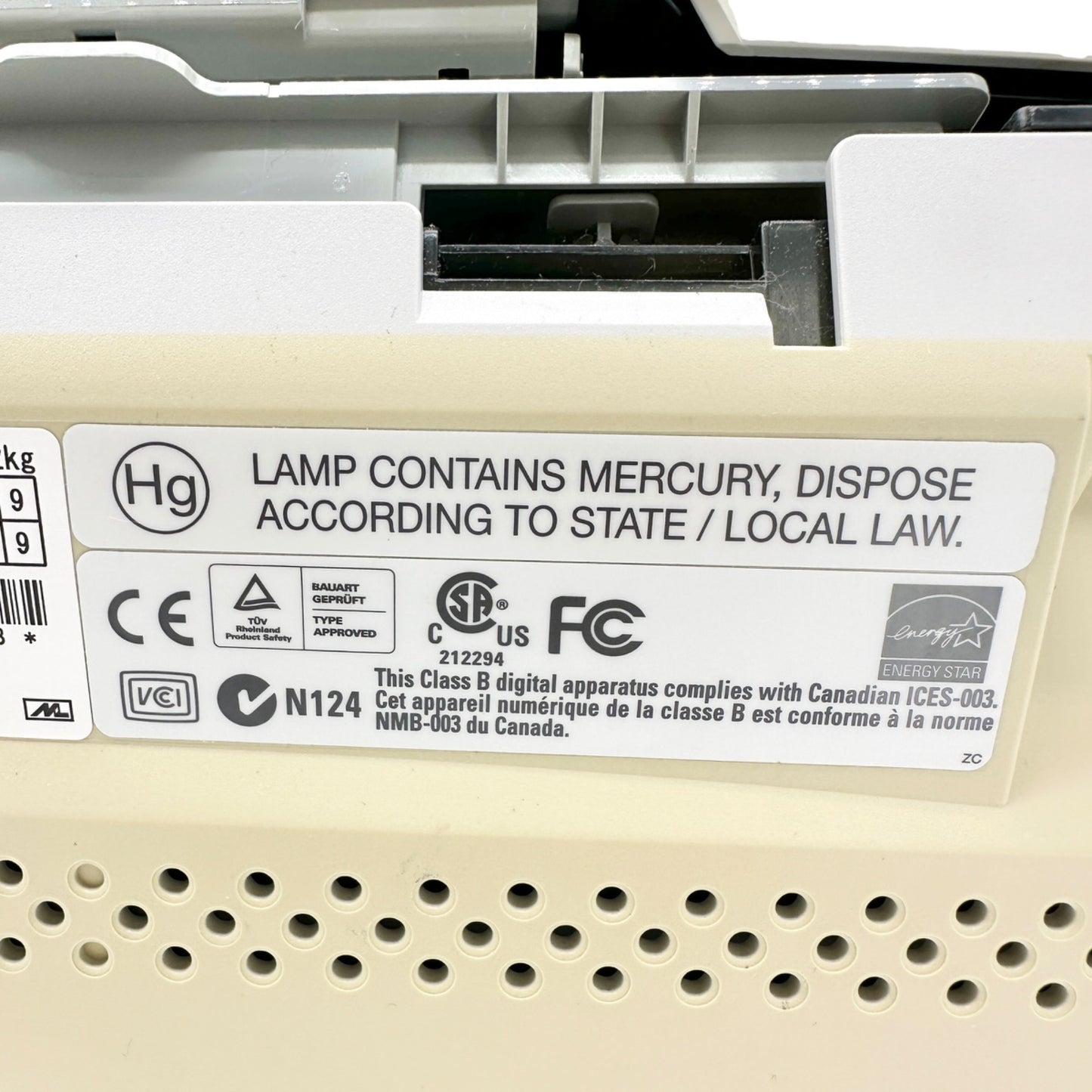 Fujitsu Fi-6130 Document Scanner Multi-Feed Detection With Power Supply Cords