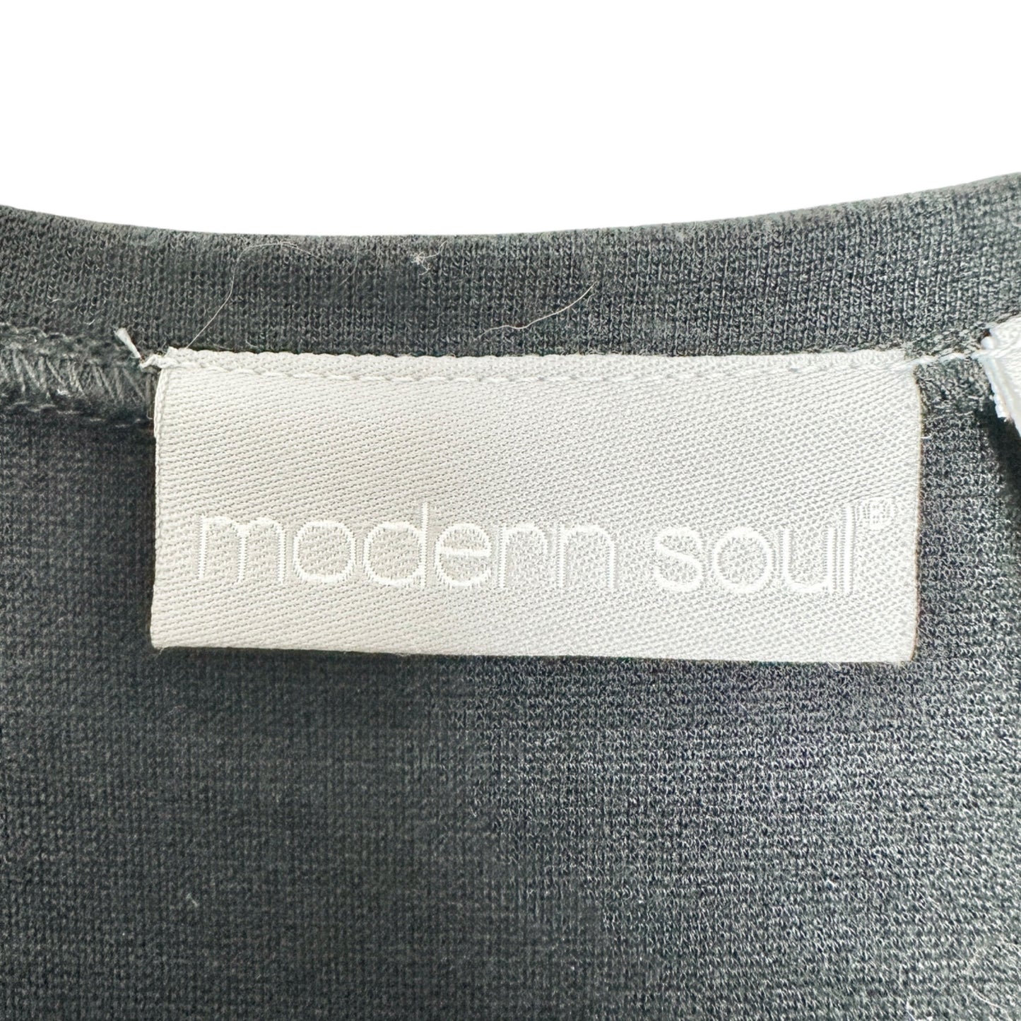 Modern Soul Dress Womens Large Black V-Neck 3/4 Sleeves Comfortable