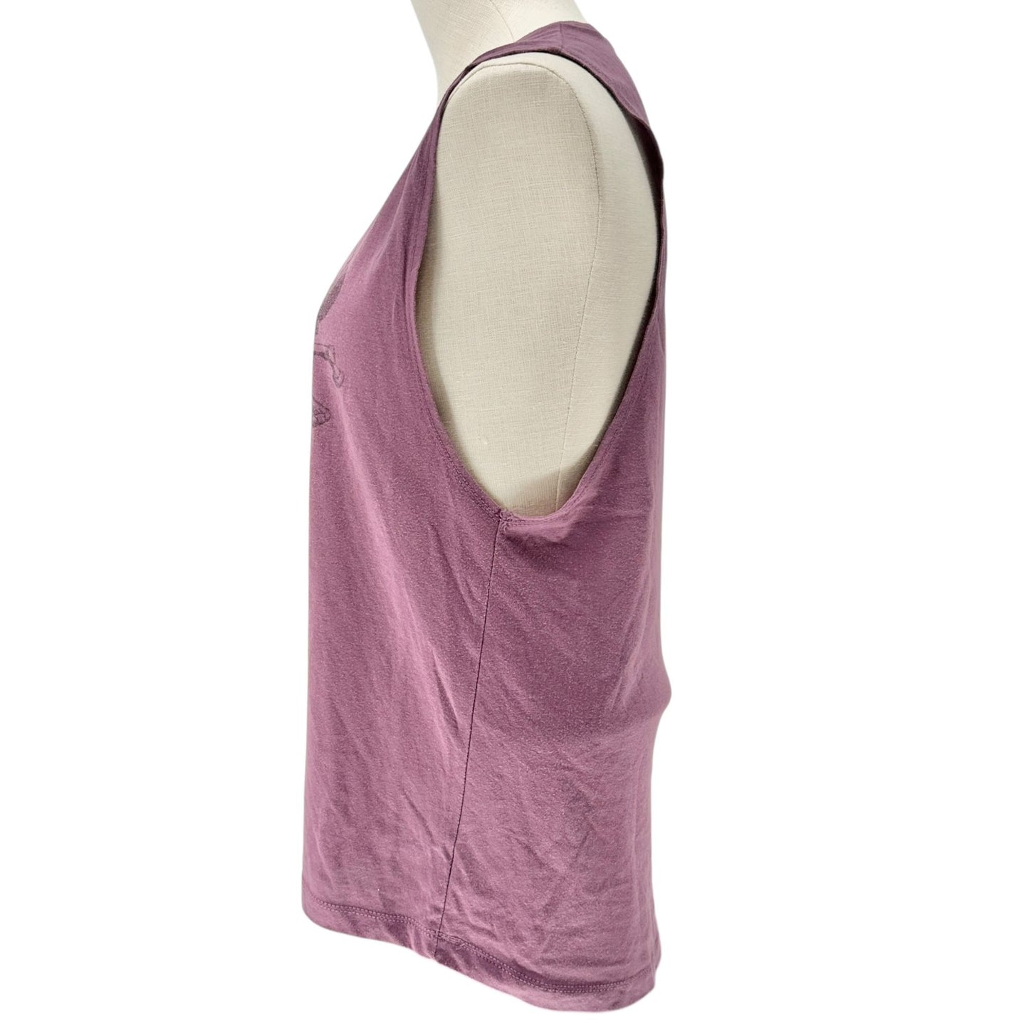 Yo Ho Yo Ho Graphic Tank Top XL Skull Print Purple Pirate By Paradies & Company