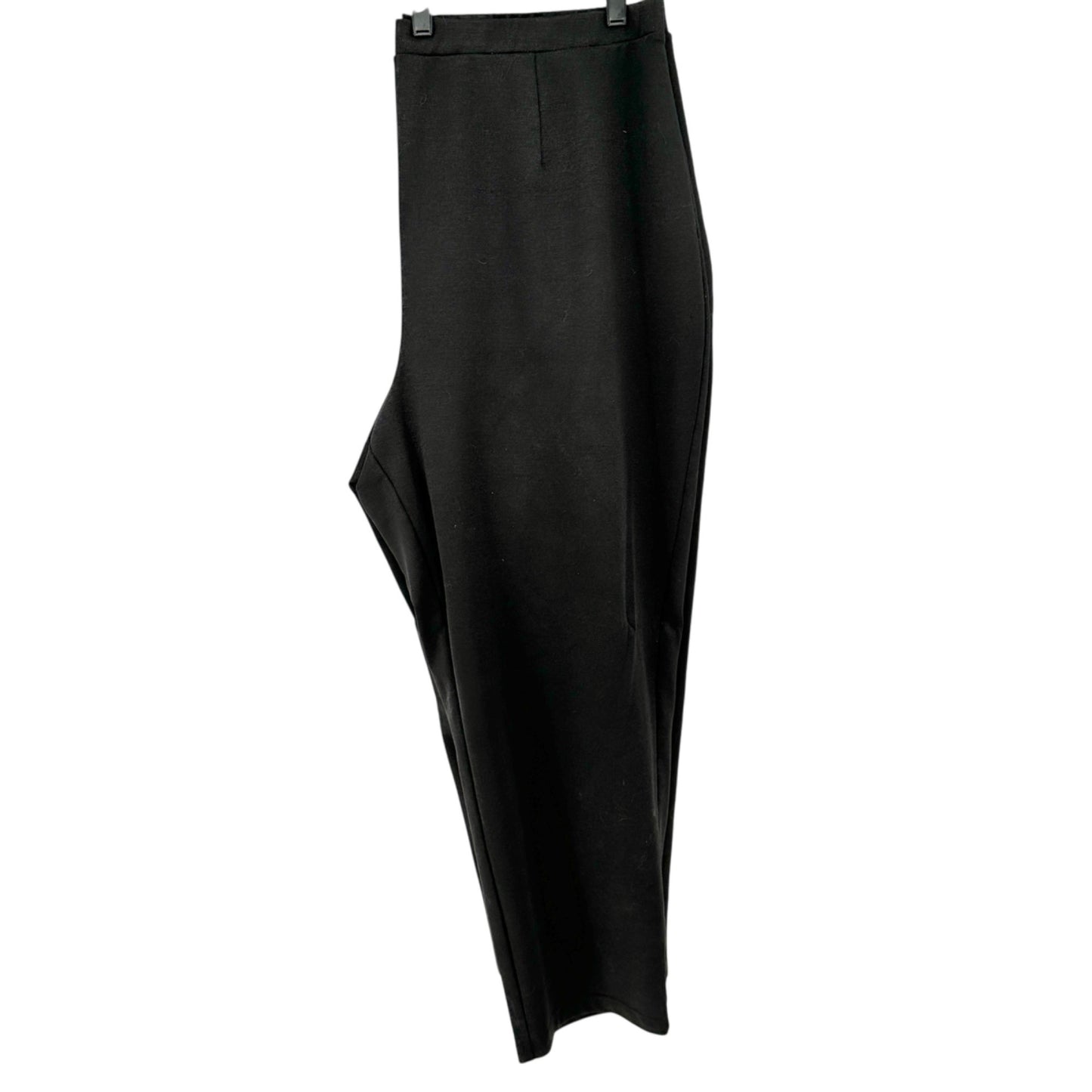 Studio Works Woman Pants 3X Black Stretch Pants High Waist Tapered Leg Pockets
