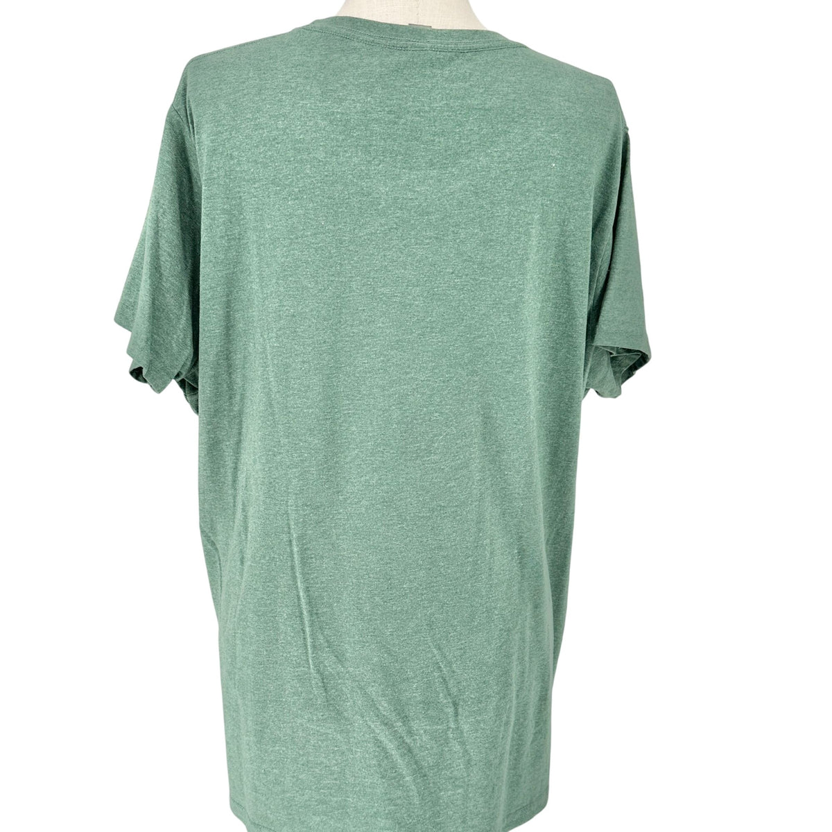 Leave It Better Graphic T-Shirt Green Plus 3XW Cotton Blend by Instant Message