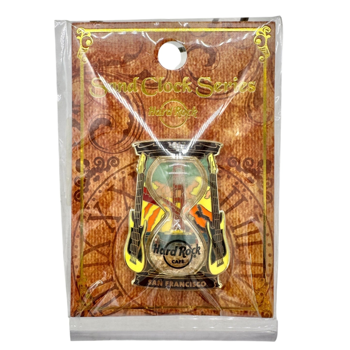 Hard Rock Cafe Pin San Francisco 2017 Sand Clock Series Limited Ed Collectible