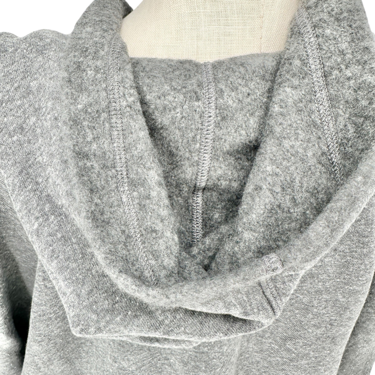 Snow Day Graphic Heather Grey Hoodie 3X 22W-24W By 78&Sunny Cozy Fleece Lining