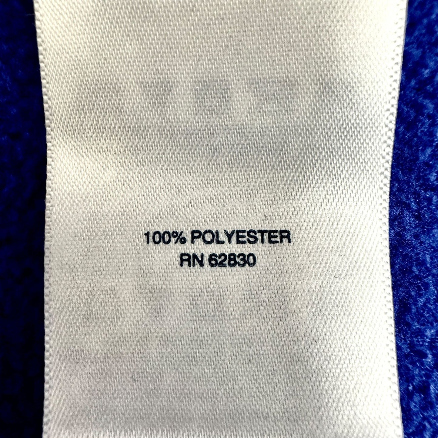 Lands End Kids Pullover Kids S/P 8 Blue Fleece 1/4 Zip Soft Warm Polyester LS