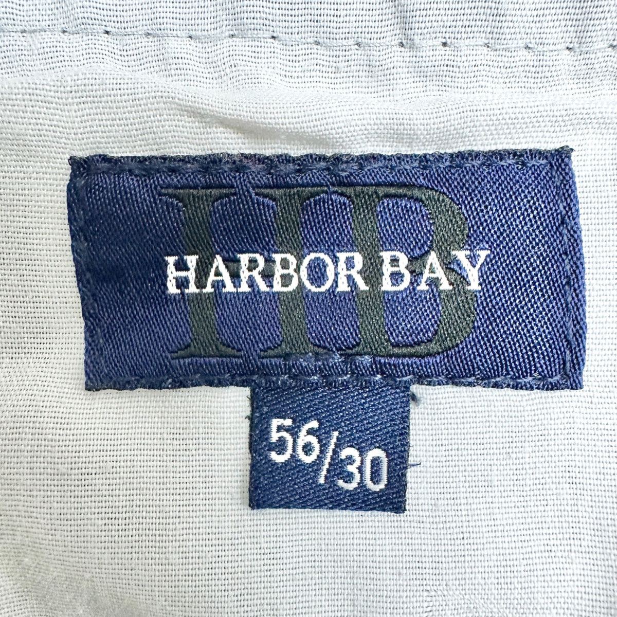 Harbor Bay Mens Dress Pants 56/30 Gray Polyester Flat Front Classic Fit