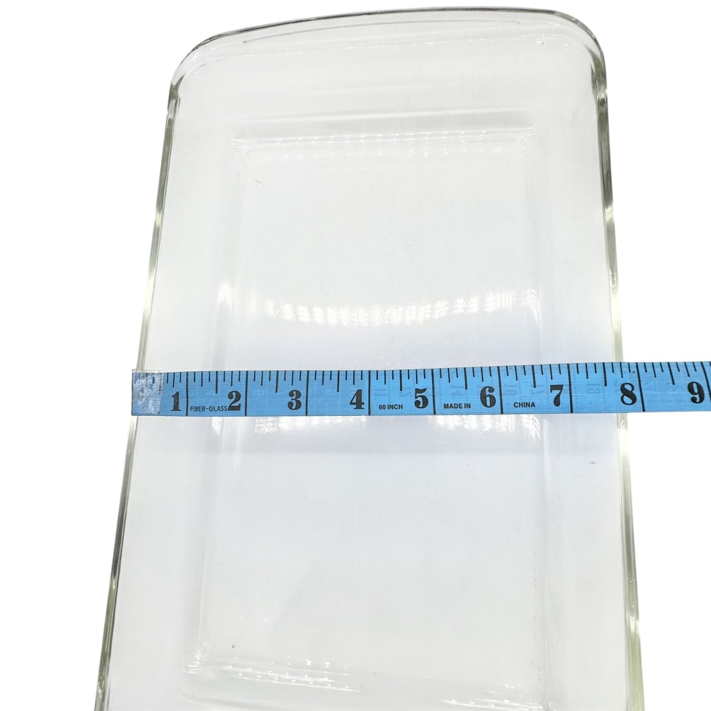 Pyrex Glass Rectangle Baking Dish 13 X 7.5 inches Clear Made in USA