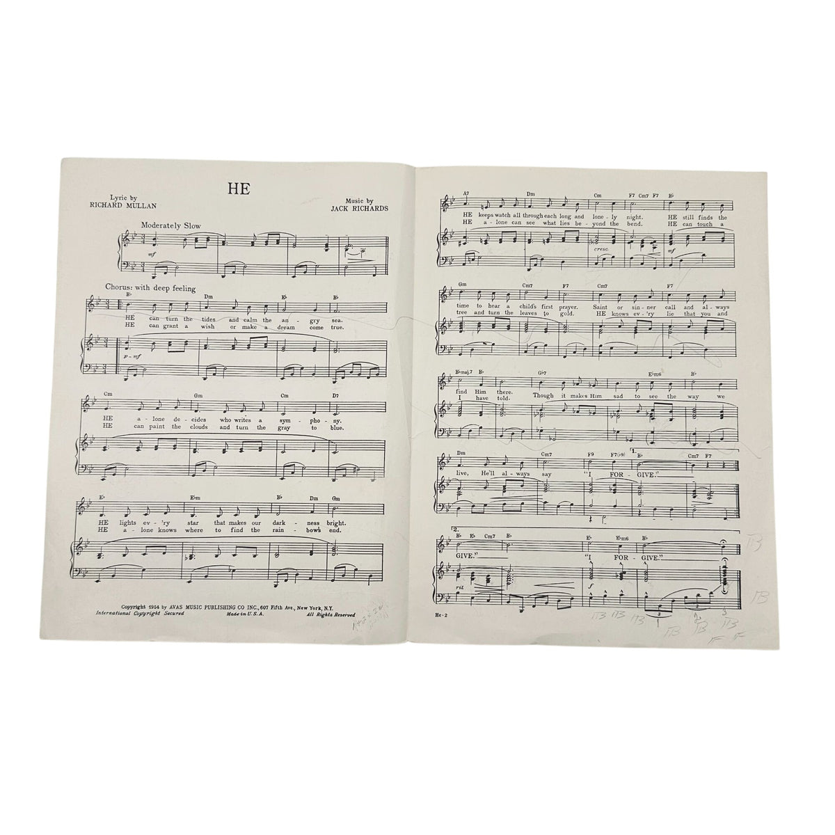 Set Of 9 Vintage Sheet Music Collection Lyrics and Piano Vocal Arrangements 12x9