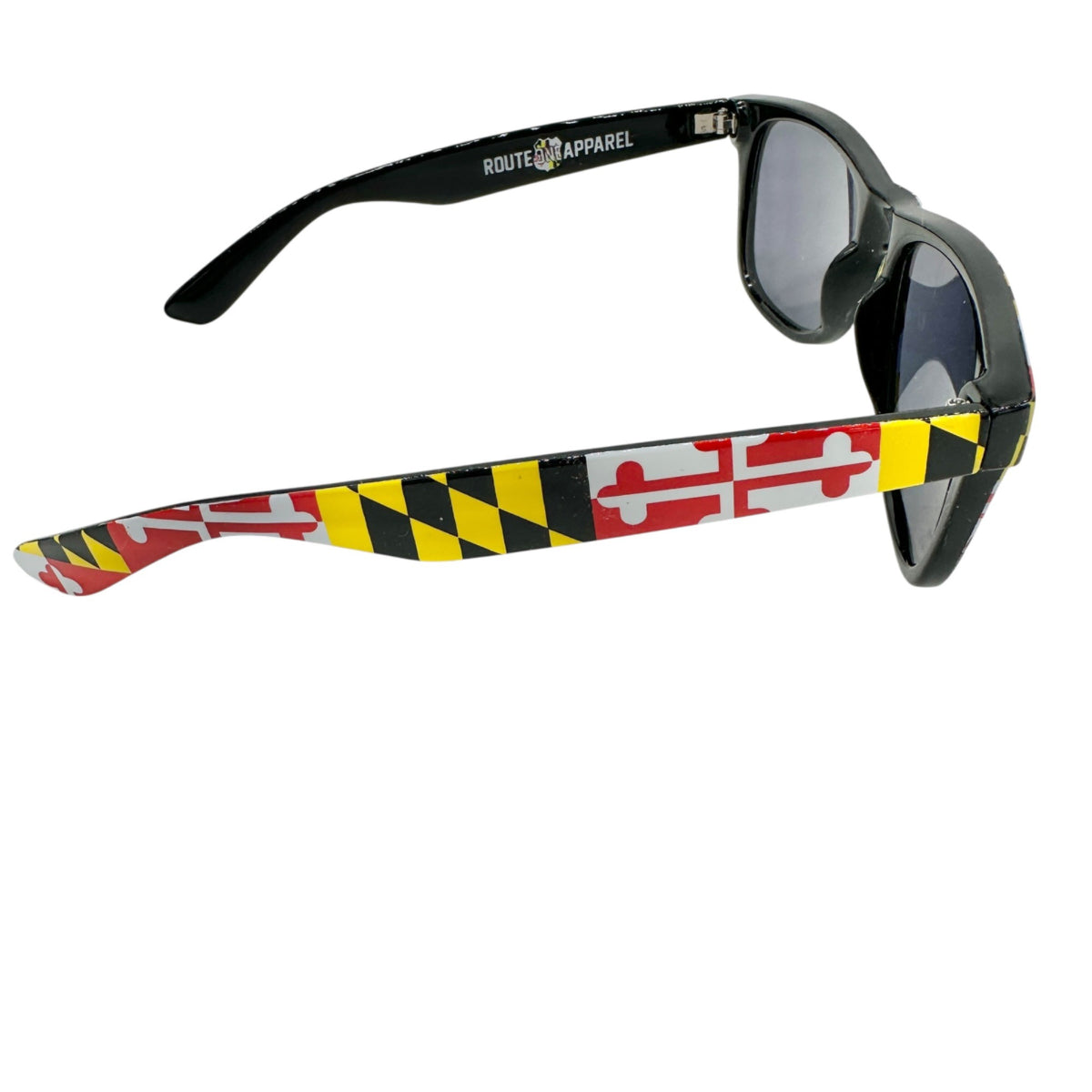 Maryland Flag Print Wayfarer Sunglasses from Route One Apparel