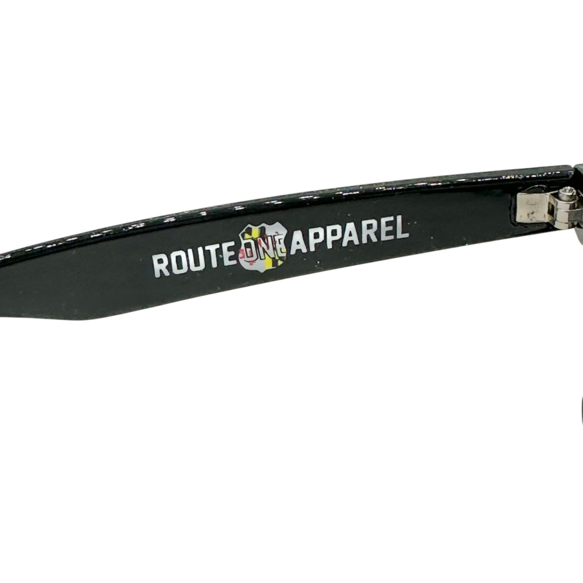 Maryland Flag Print Wayfarer Sunglasses from Route One Apparel
