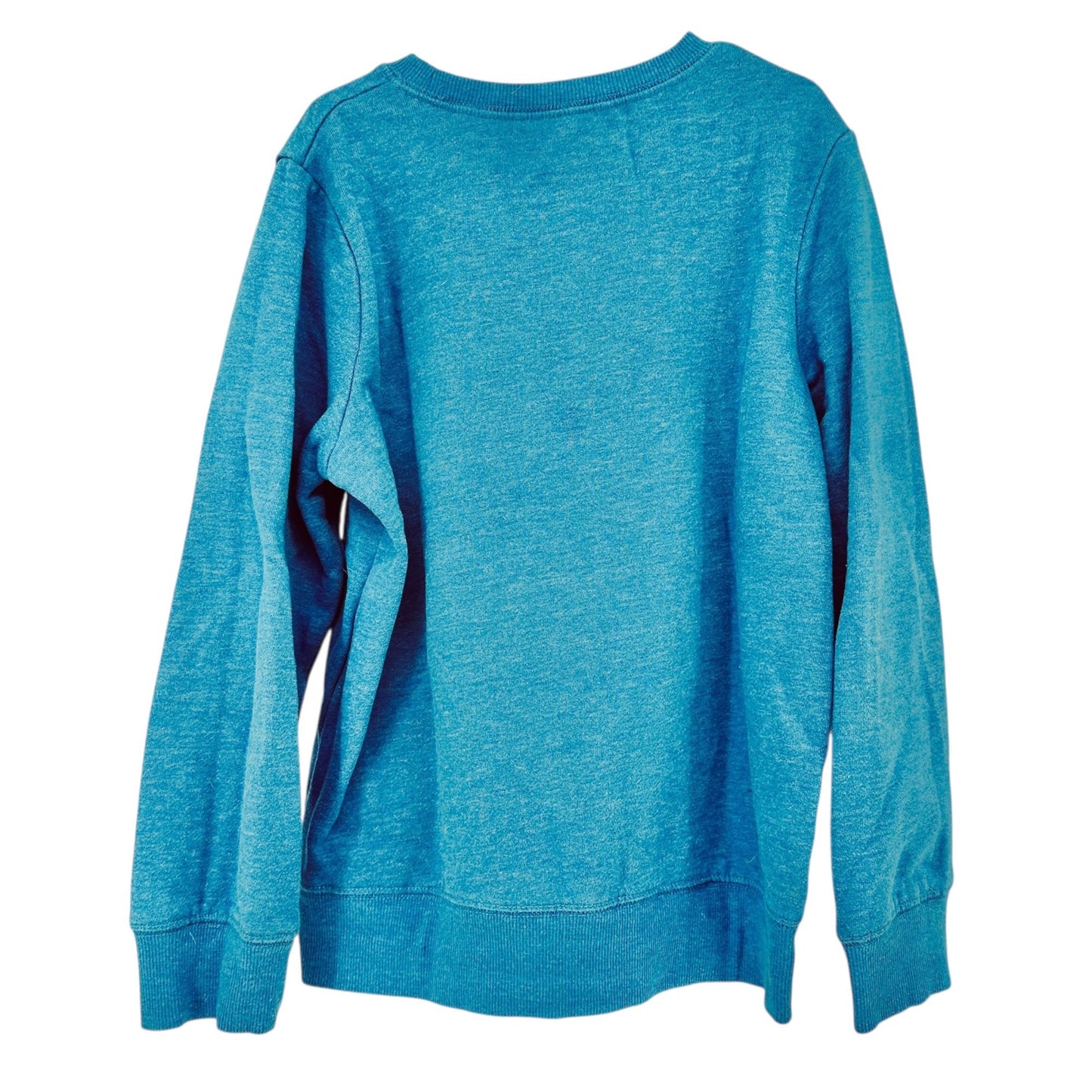 Jumping Beans Super Mario Sweatshirt Boys Size 8 Blue Fleece Long Sleeves