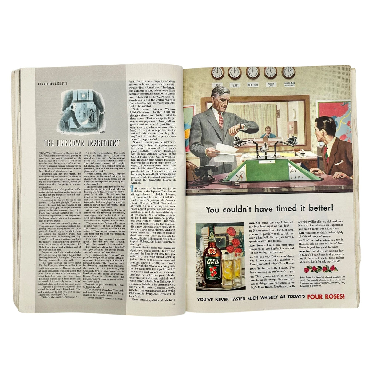 The American Magazine April 1942 Vintage Issue Historic American Narratives