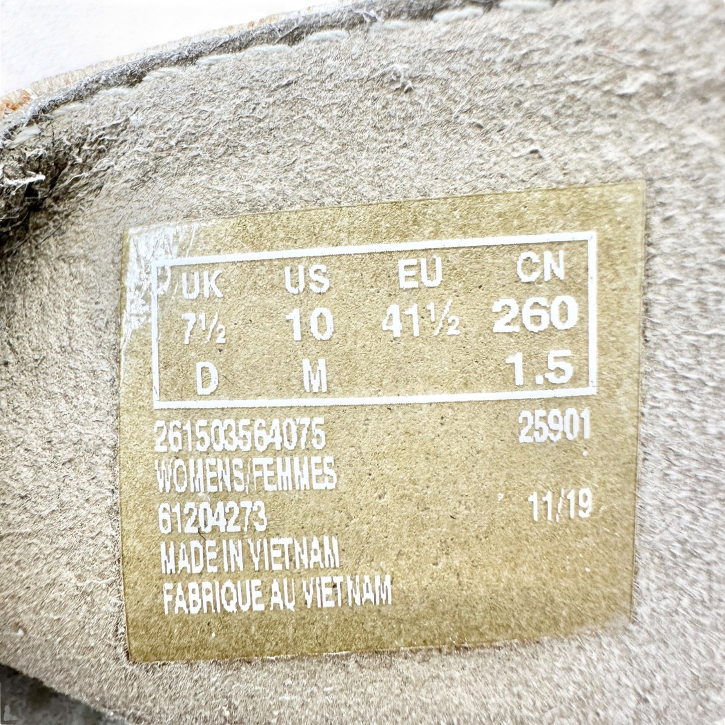Clarks Cloudsteppers Cushion Soft Beige Elastic Strap Sandals Womens 10 Casual