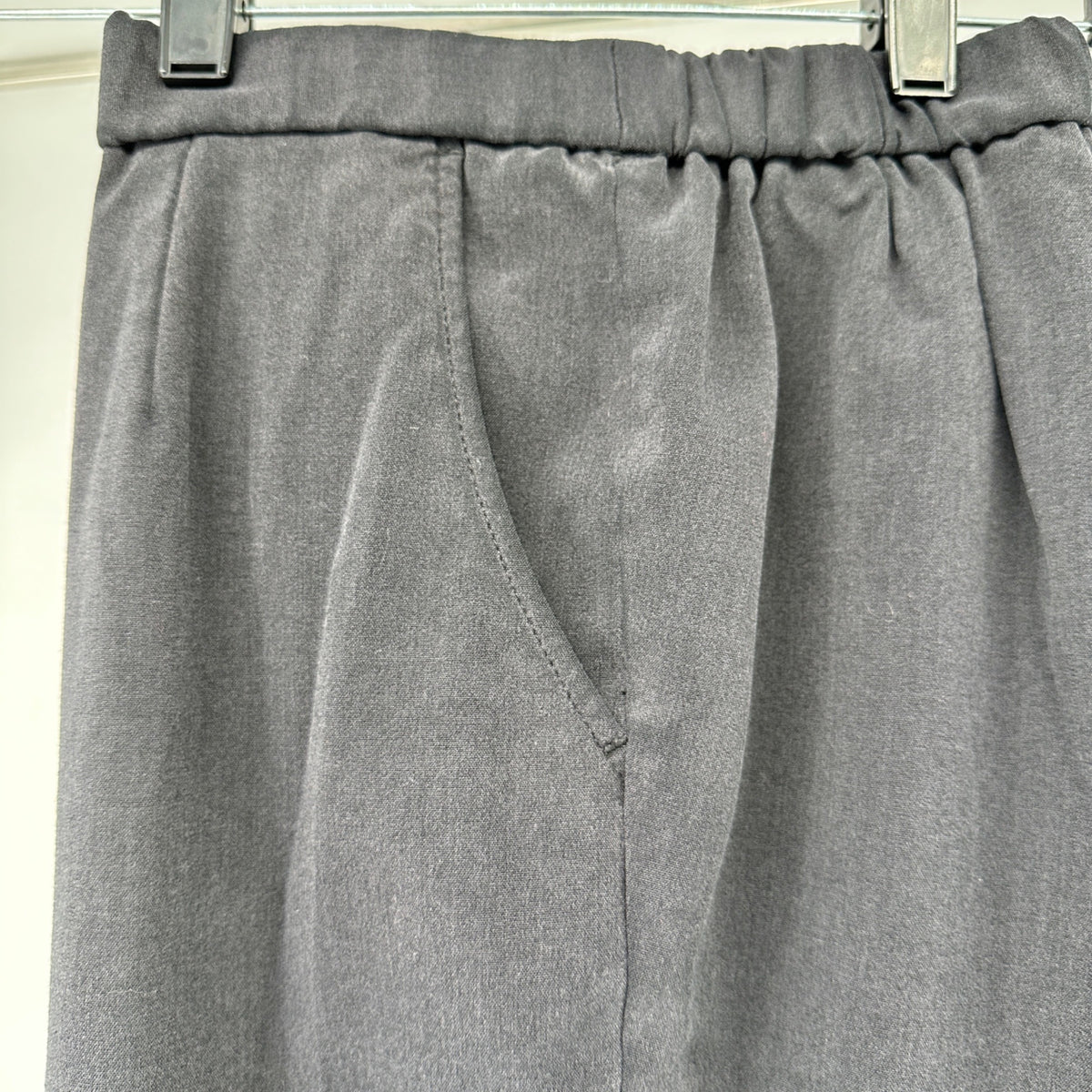 Briggs Womens Pants Size 16WS Black Wide-Leg Polyester Rayon Spandex Blend