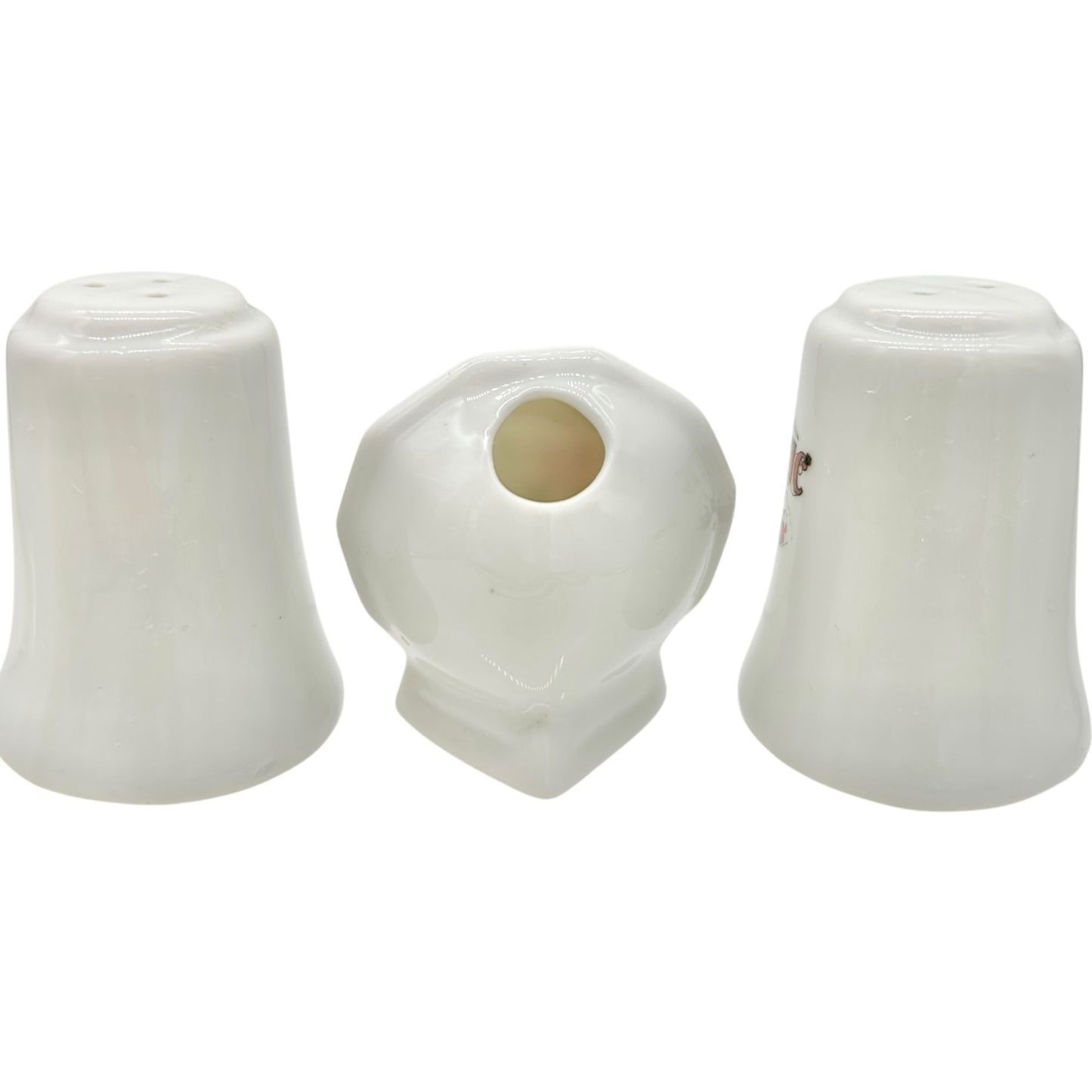 Atlantic City Souvenir 3pc Set Salt and Pepper Shakers Toothpick Holder Ceramic