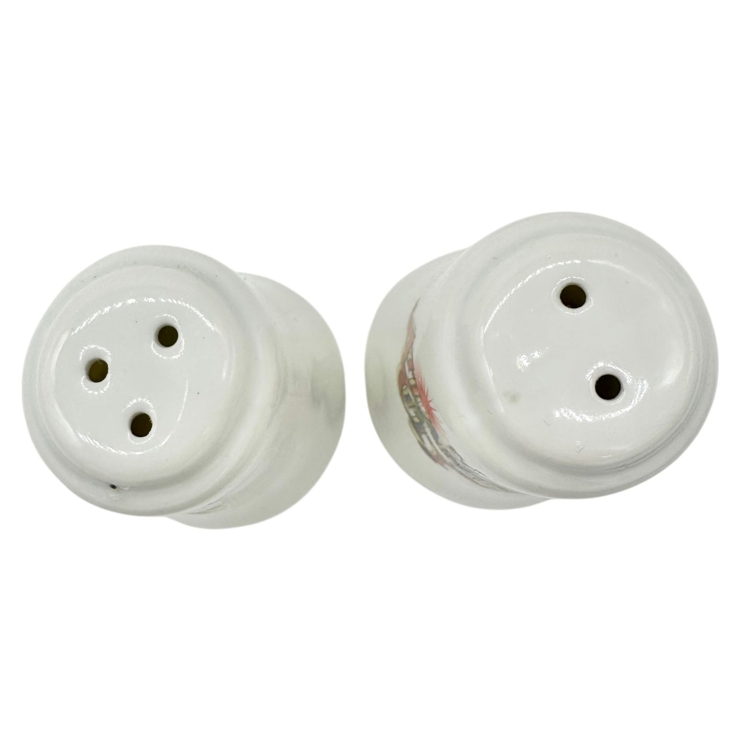 Atlantic City Souvenir 3pc Set Salt and Pepper Shakers Toothpick Holder Ceramic