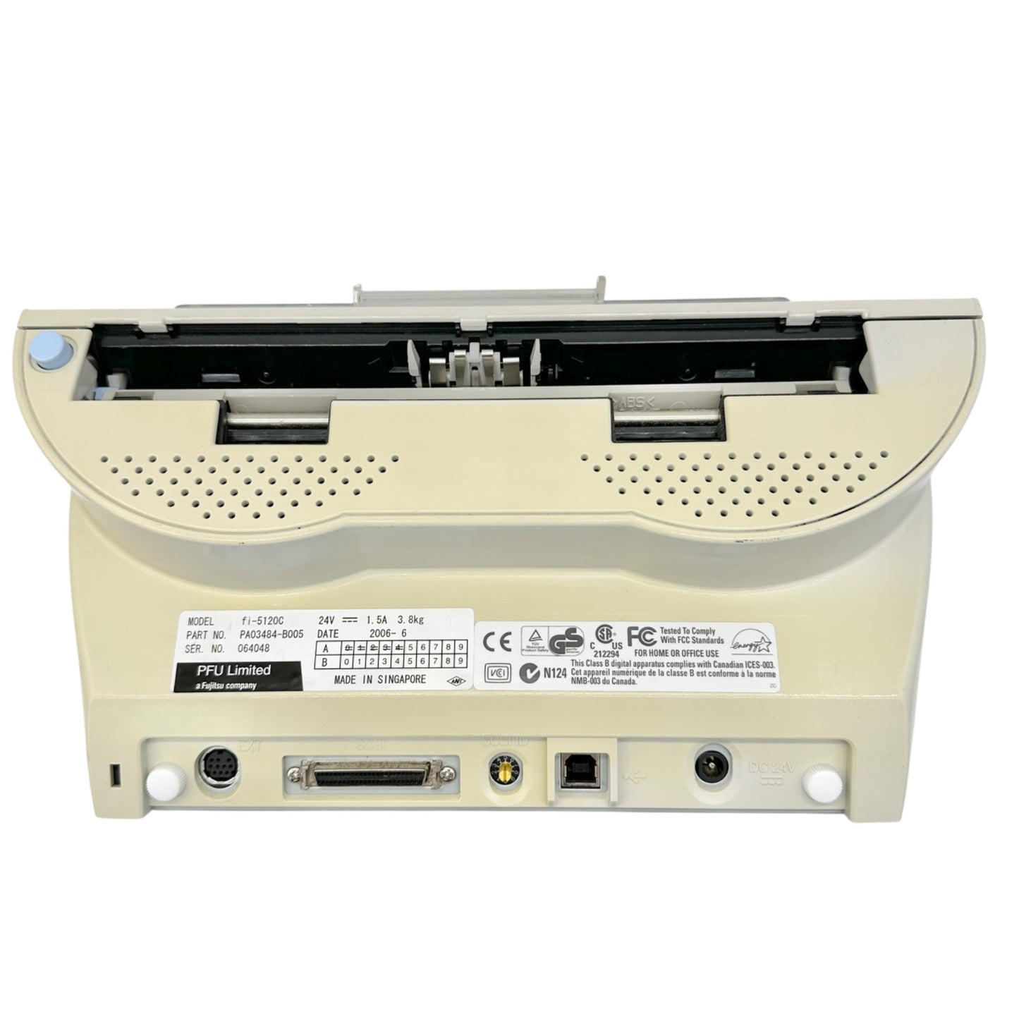 Fujitsu Fi-5120C Desktop Document Scanner Duplex Color Scanning Multi-Feed