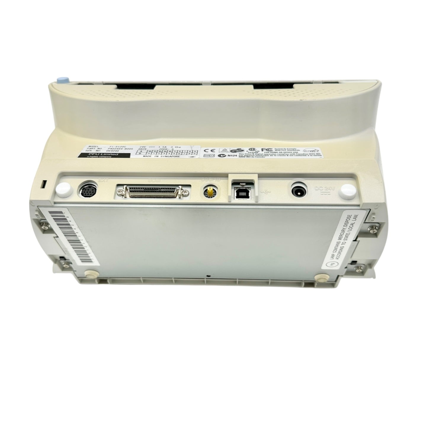 Fujitsu Fi-5120C Desktop Document Scanner Duplex Color Scanning Multi-Feed